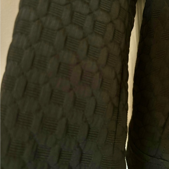 Lafayette 148 Ruffle Front Blazer black sz 4 - Picture 3 of 5